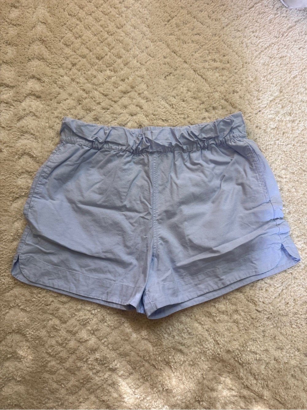 Habitual Blue Pull On Shorts - Size Medium